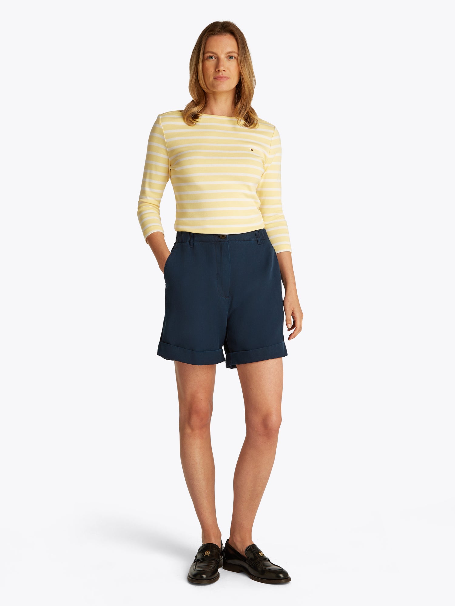 Tommy Hilfiger Langarmshirts  gelb