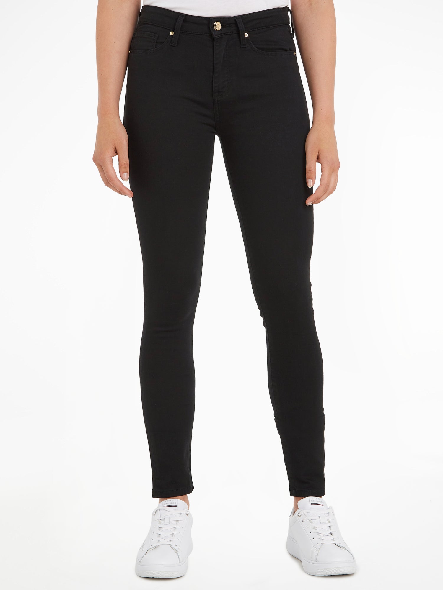 Tommy Hilfiger Skinny, Slim  schwarz