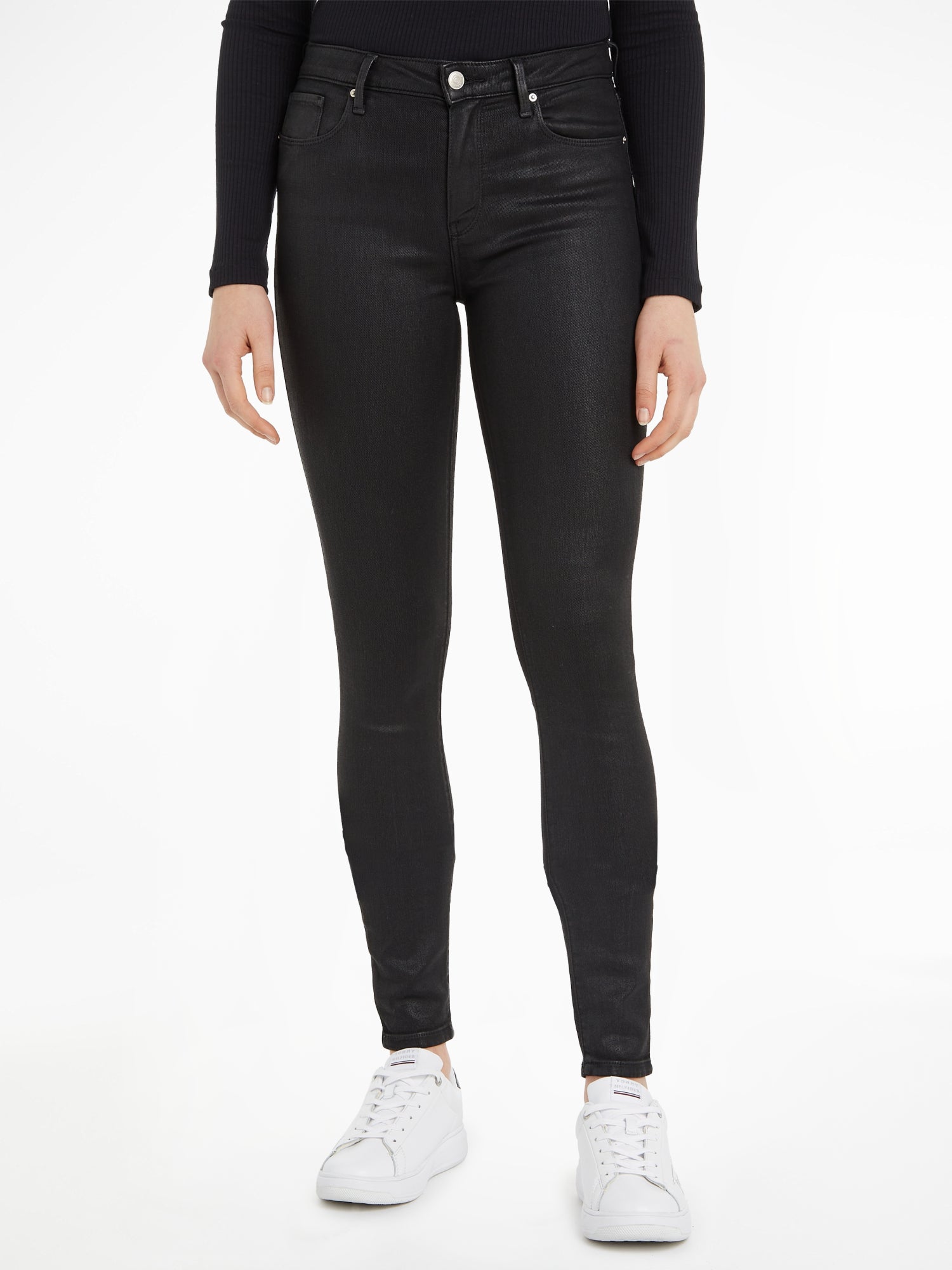 Tommy Hilfiger Skinny, Slim  schwarz