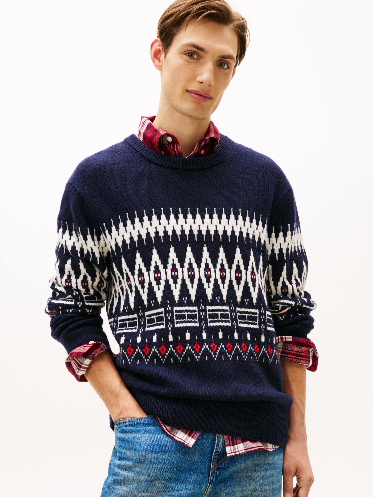 Tommy Hilfiger Pullover  dunkelblau