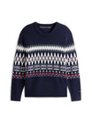 Tommy Hilfiger Strickjacken  dunkelblau