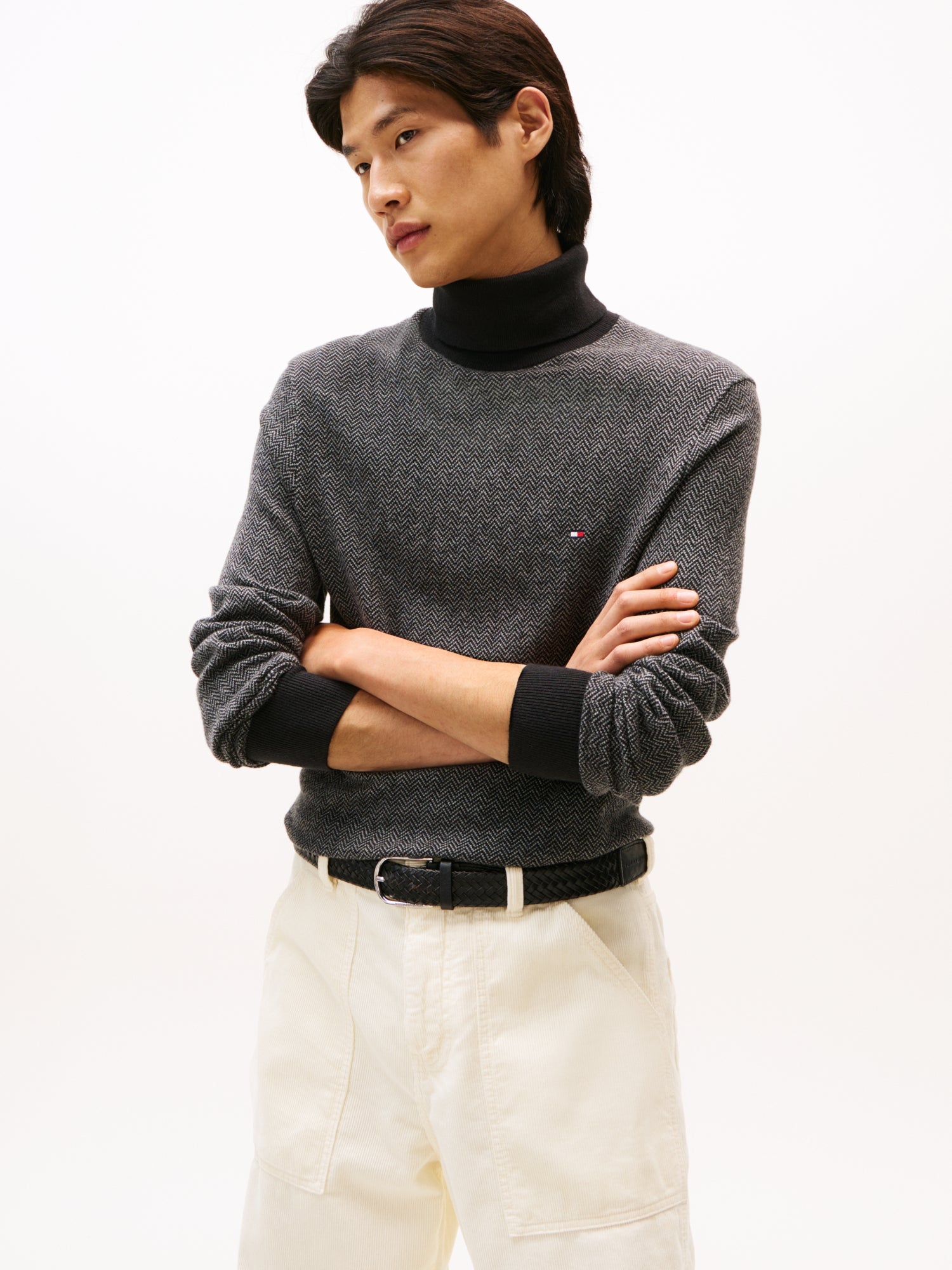 Tommy Hilfiger Strickjacken  dunkelgrau