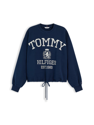 Sweatshirt mit Wappen-Logo