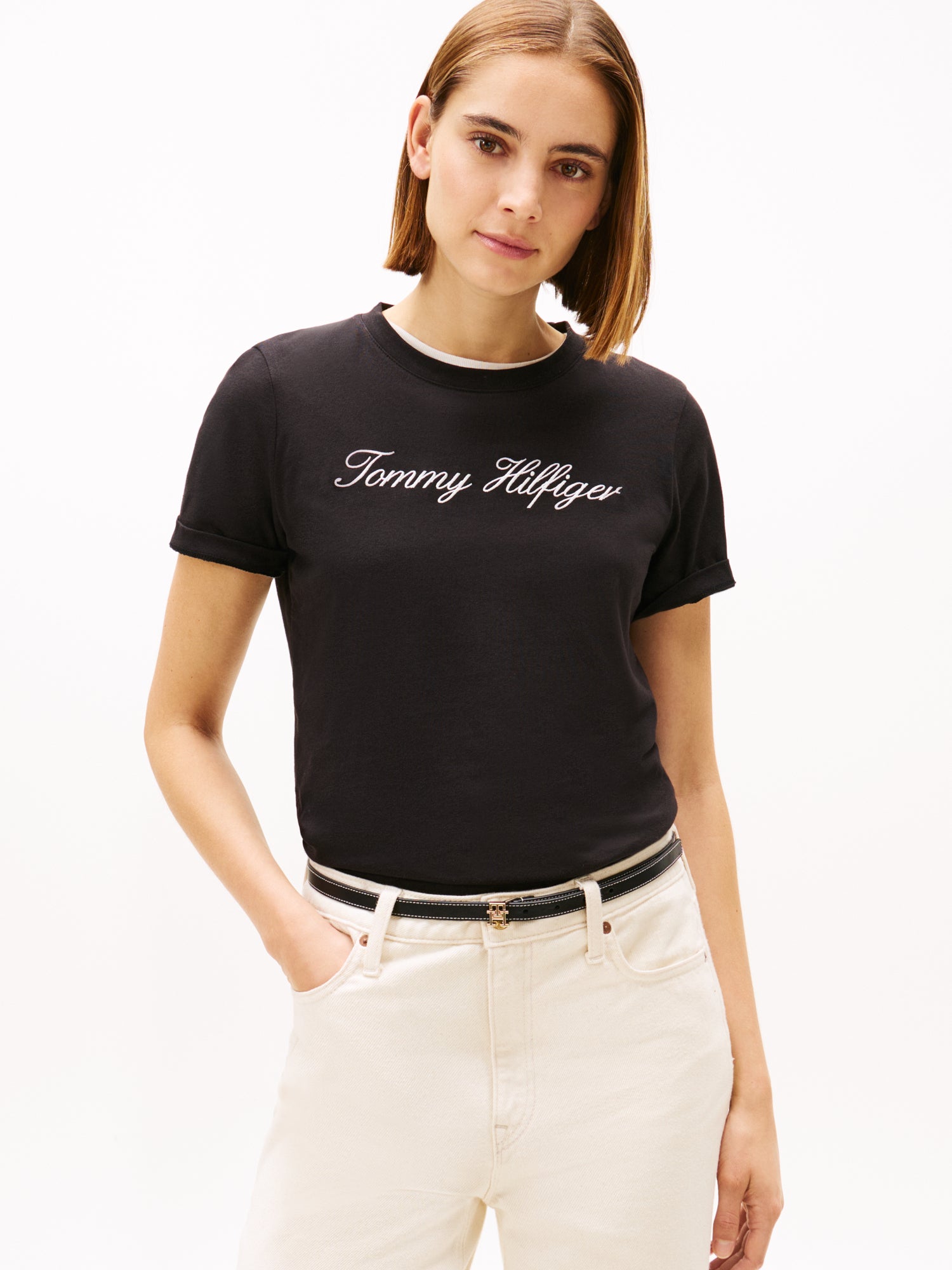 Tommy Hilfiger T-Shirts  schwarz