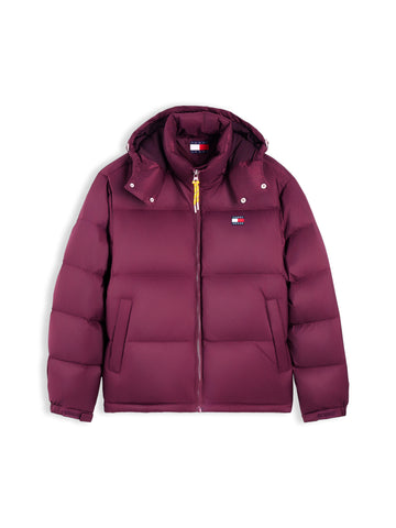 Alaska Puffer-Daunenjacke aus Ripstop mit Kapuze
