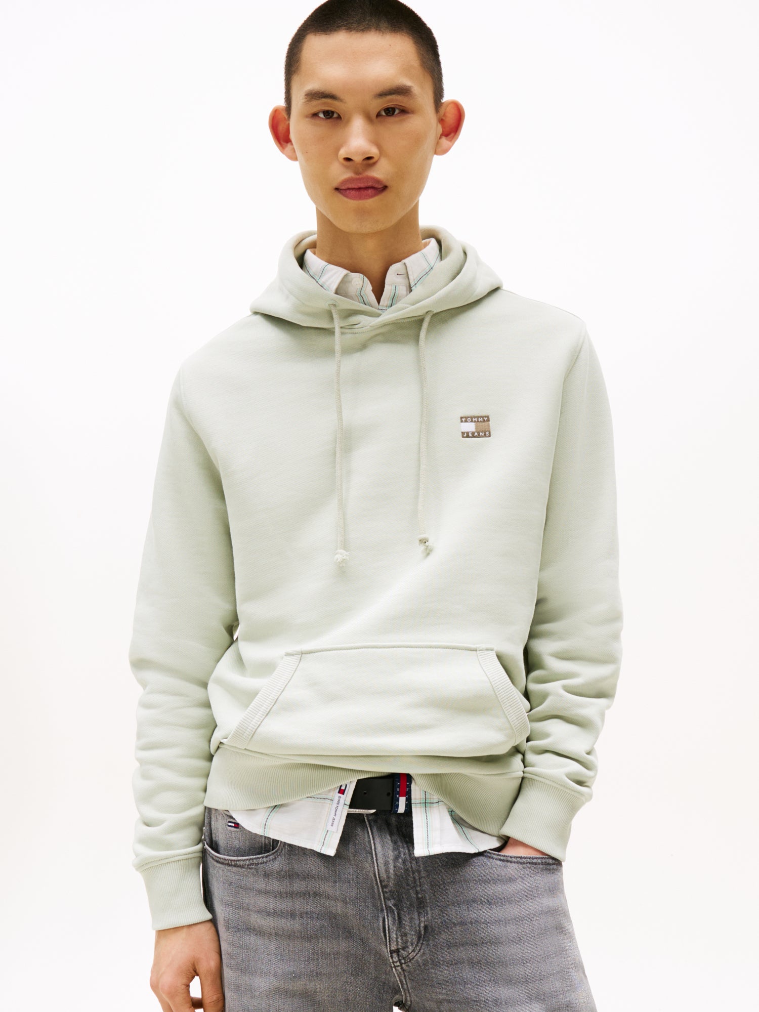 Tommy Jeans Hoodies  hellgrün