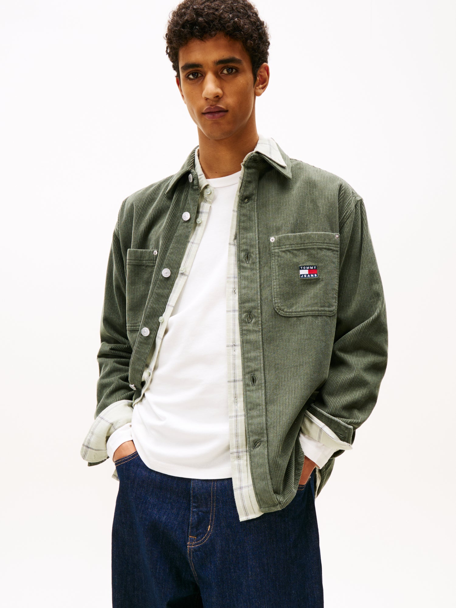 Tommy Jeans Hemden  grün