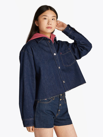 Jeans-Hemd