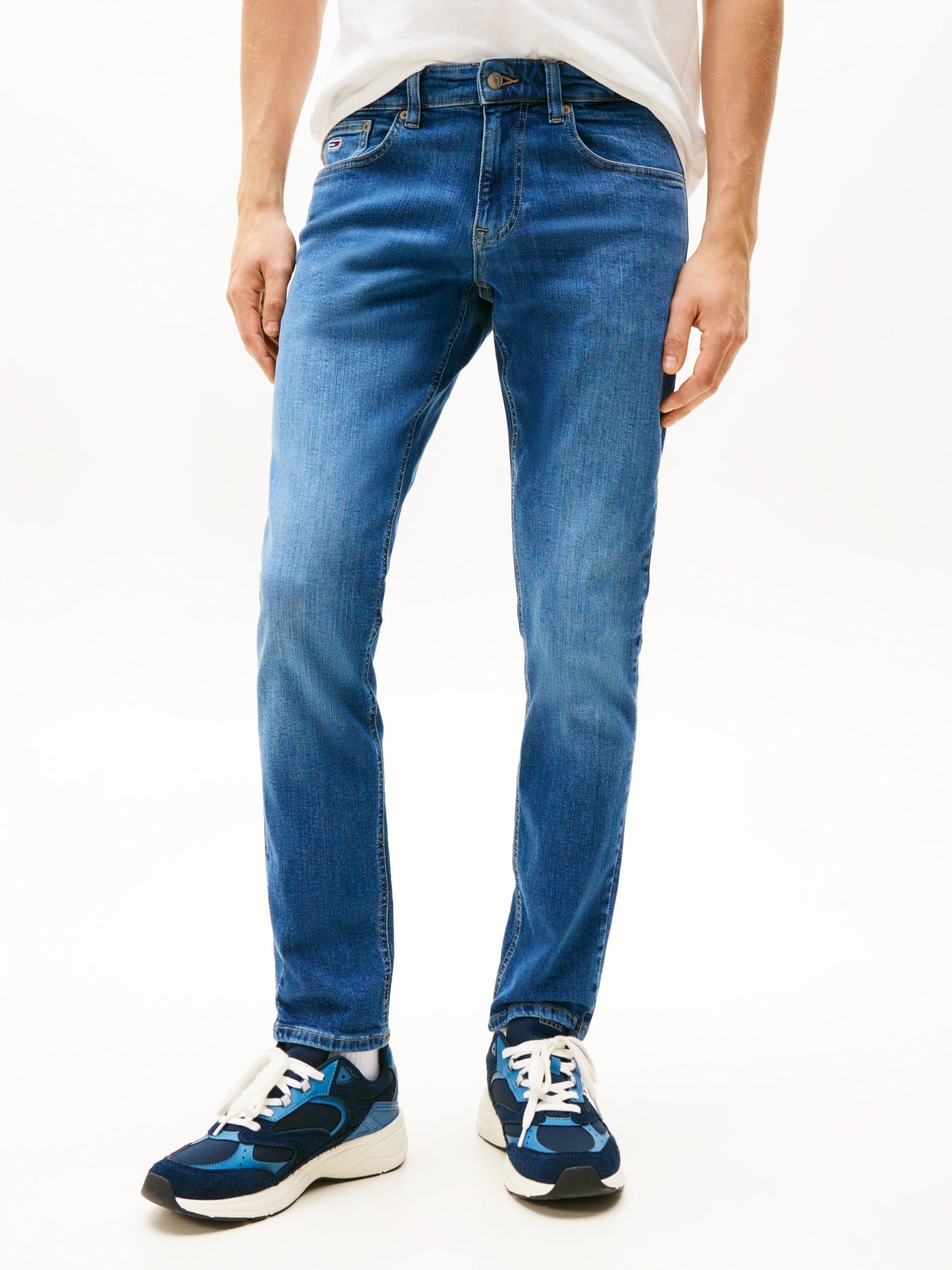Tommy Jeans Skinny, Slim  dunkelblau
