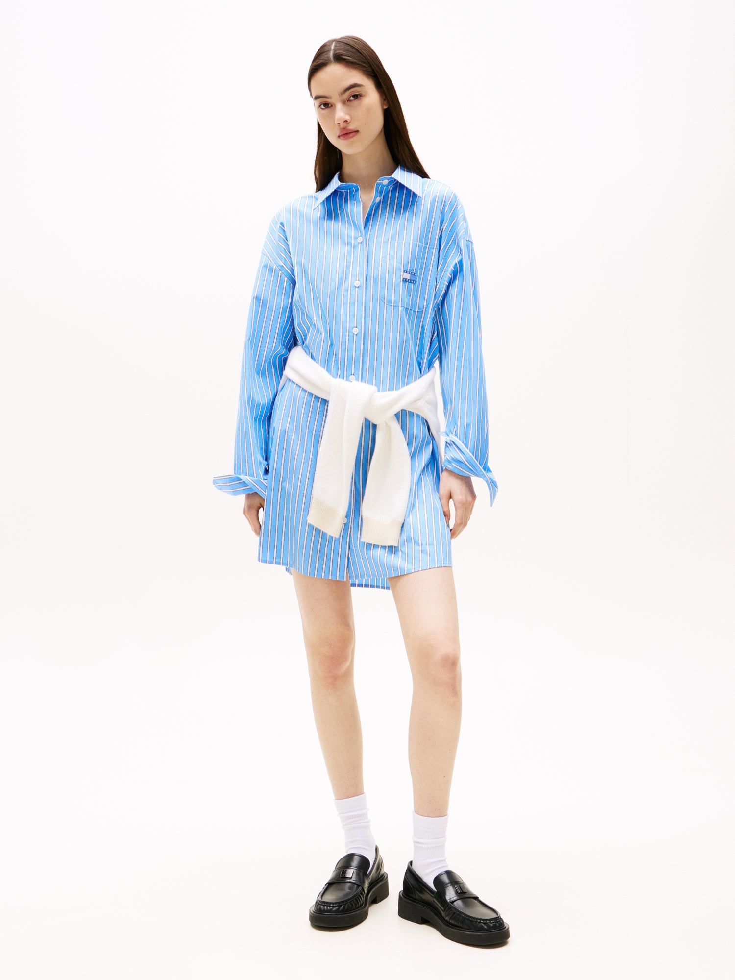 Tommy Jeans Freizeitkleider  blau