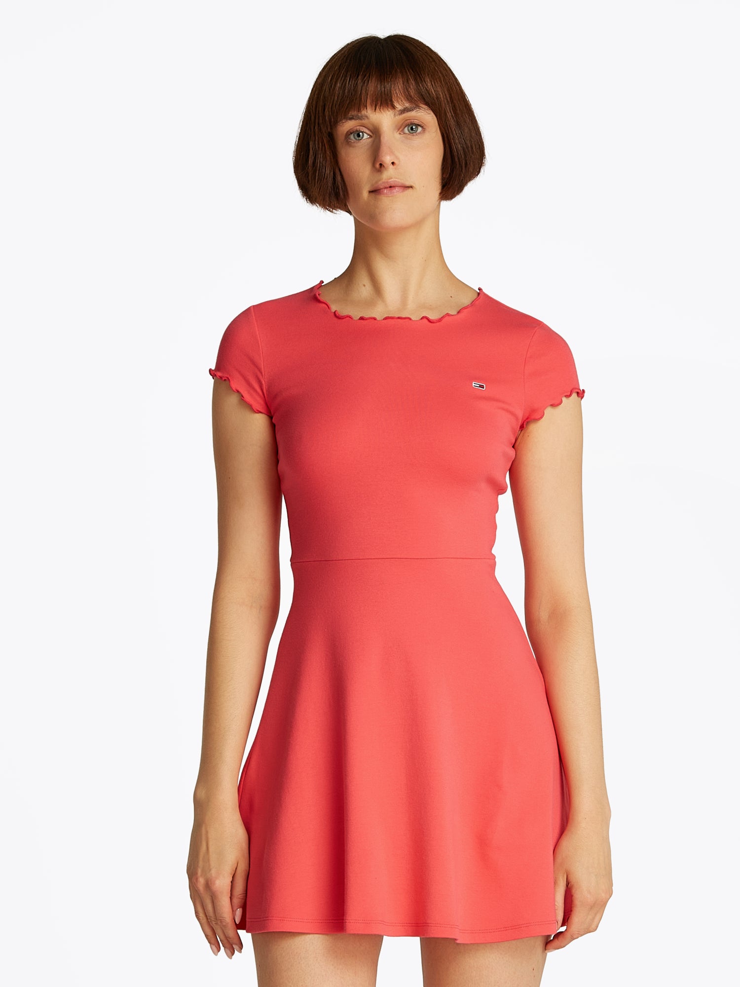 Tommy Jeans Freizeitkleider  orange
