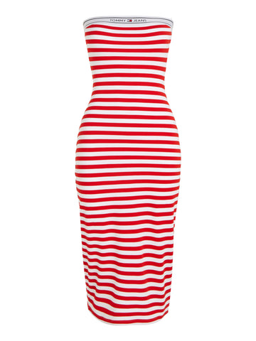 Kleid mit Streifen