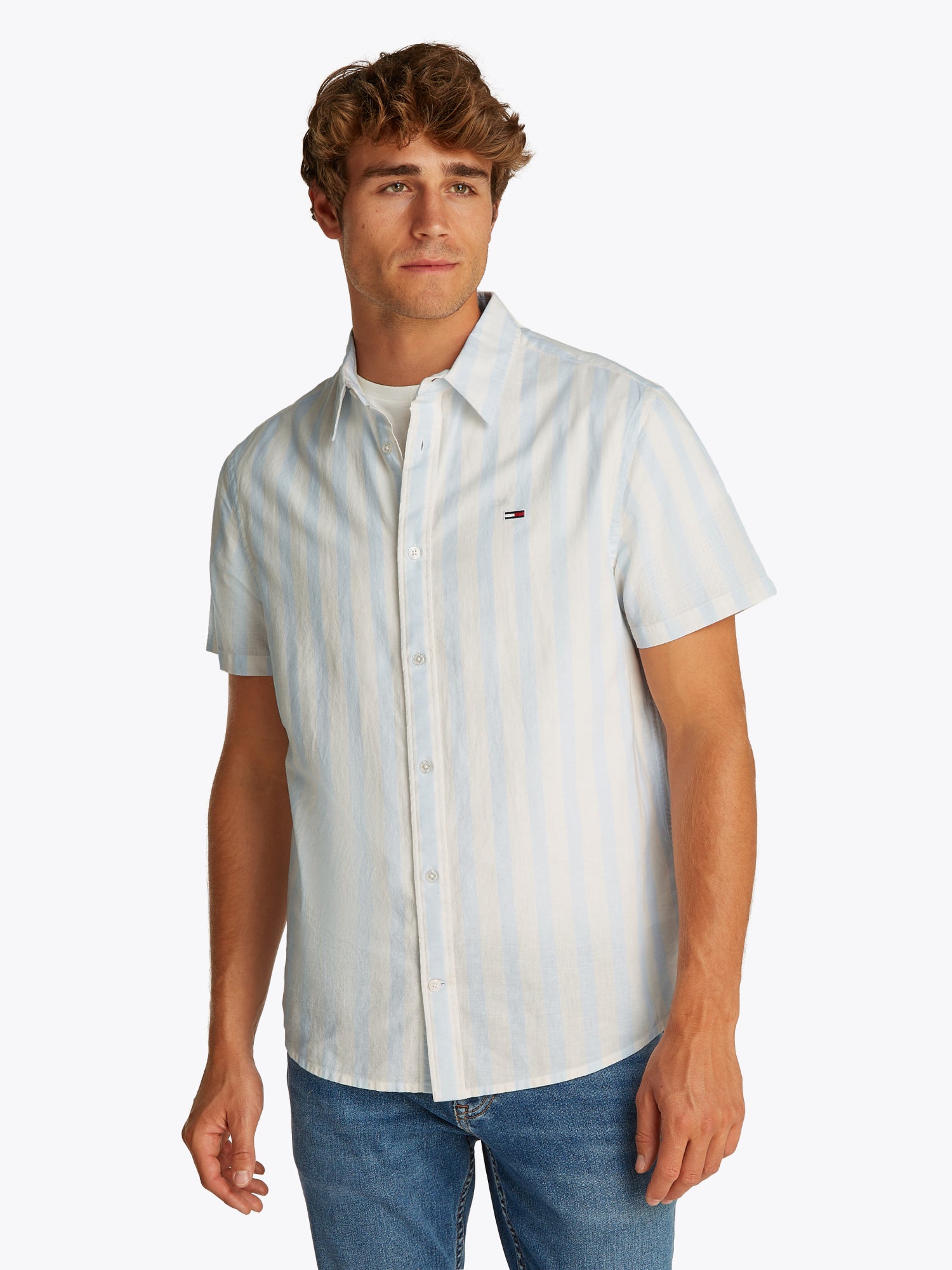 Tommy Jeans Hemden  blau