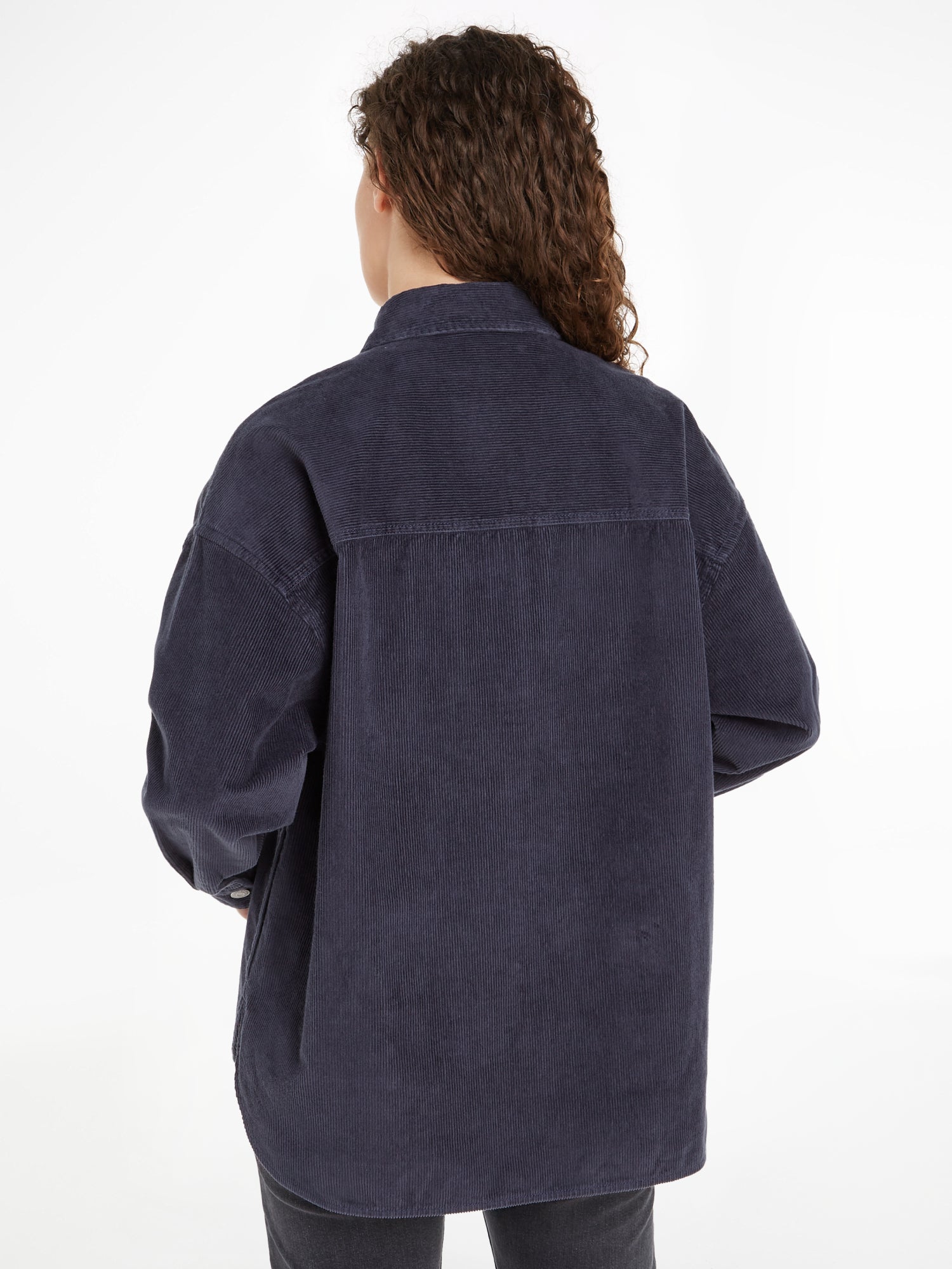 Tommy Jeans Leichte Jacken  dunkelblau