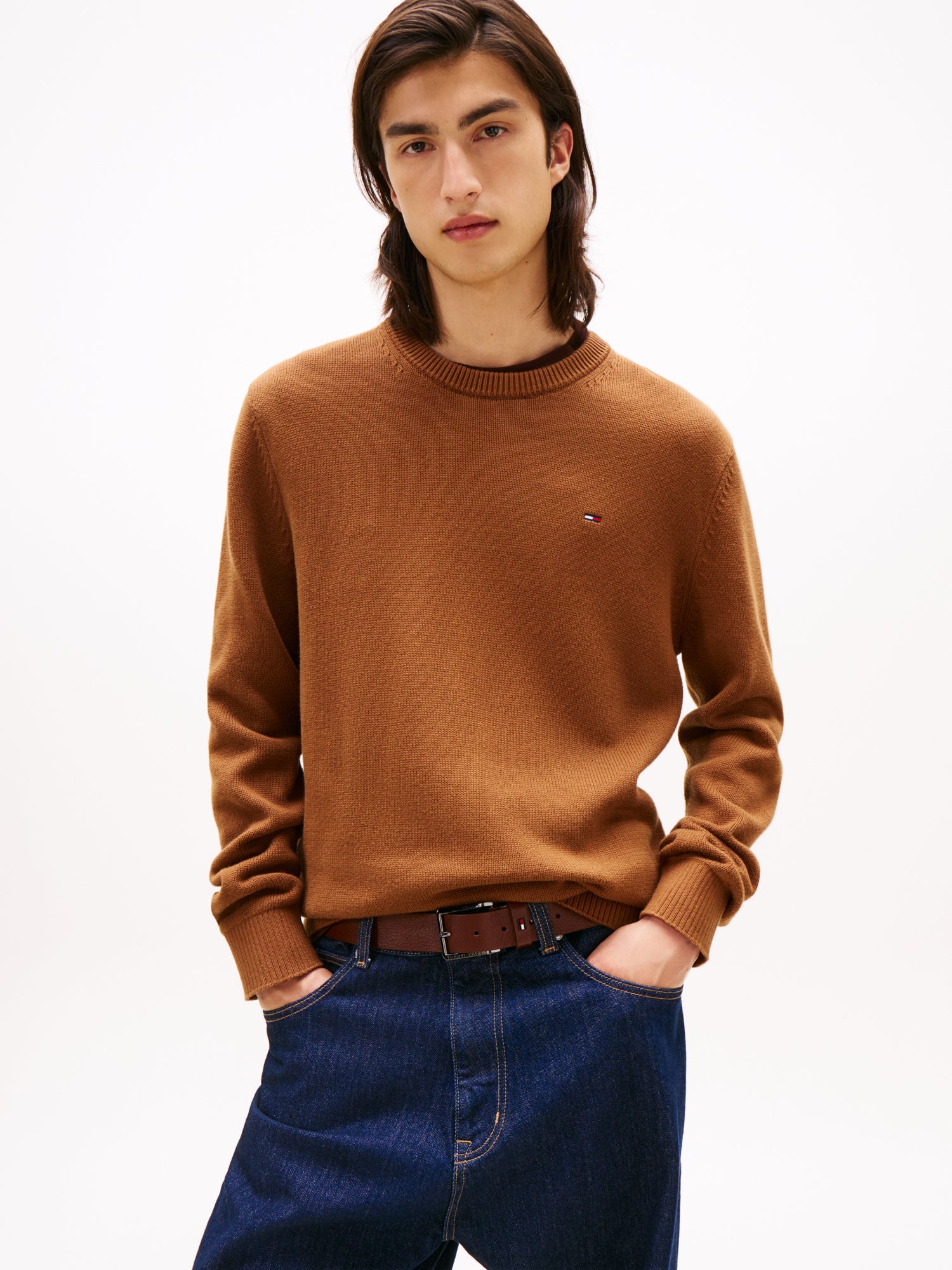 Tommy Jeans Pullover  braun
