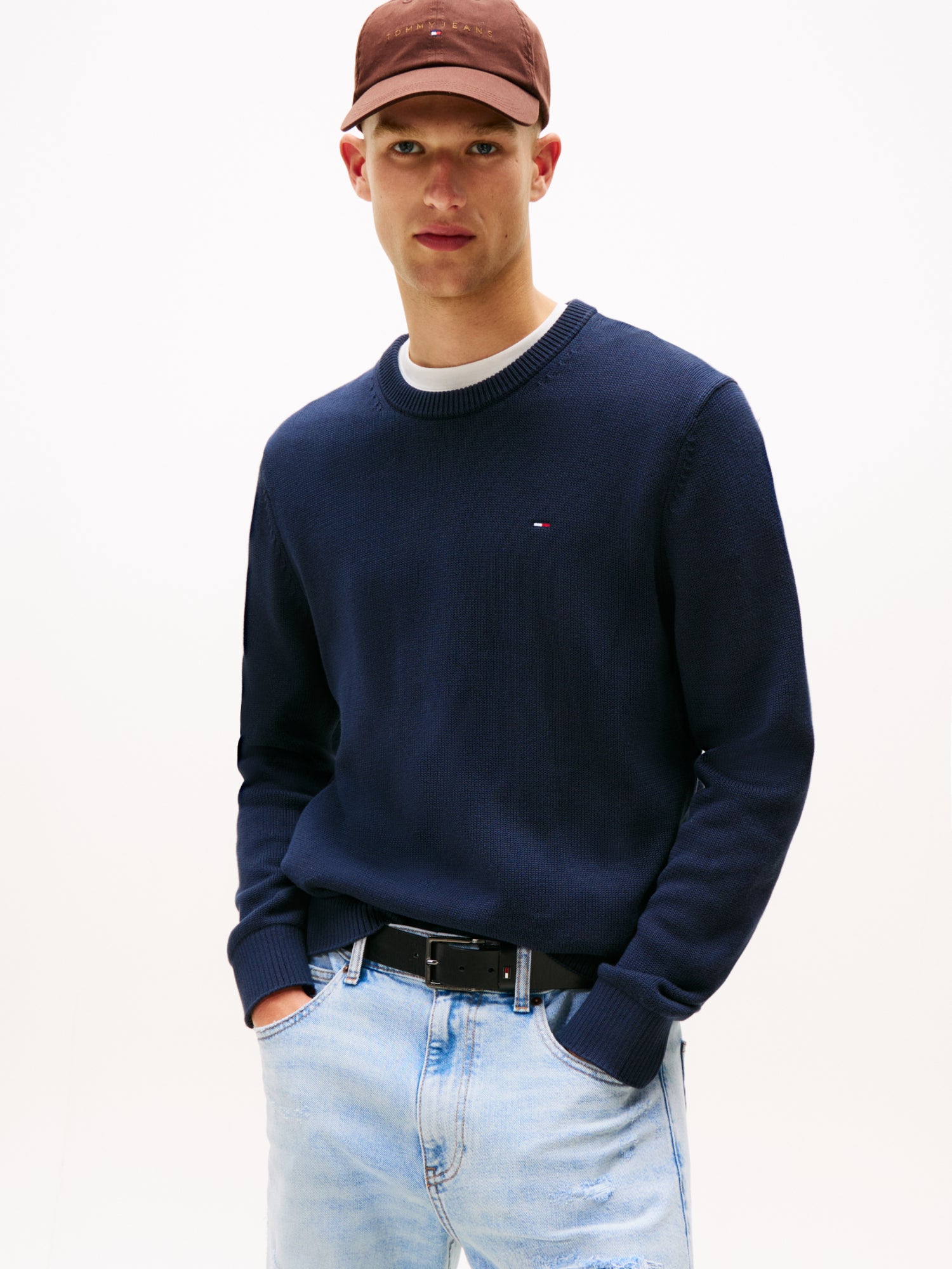Tommy Jeans Pullover  dunkelblau