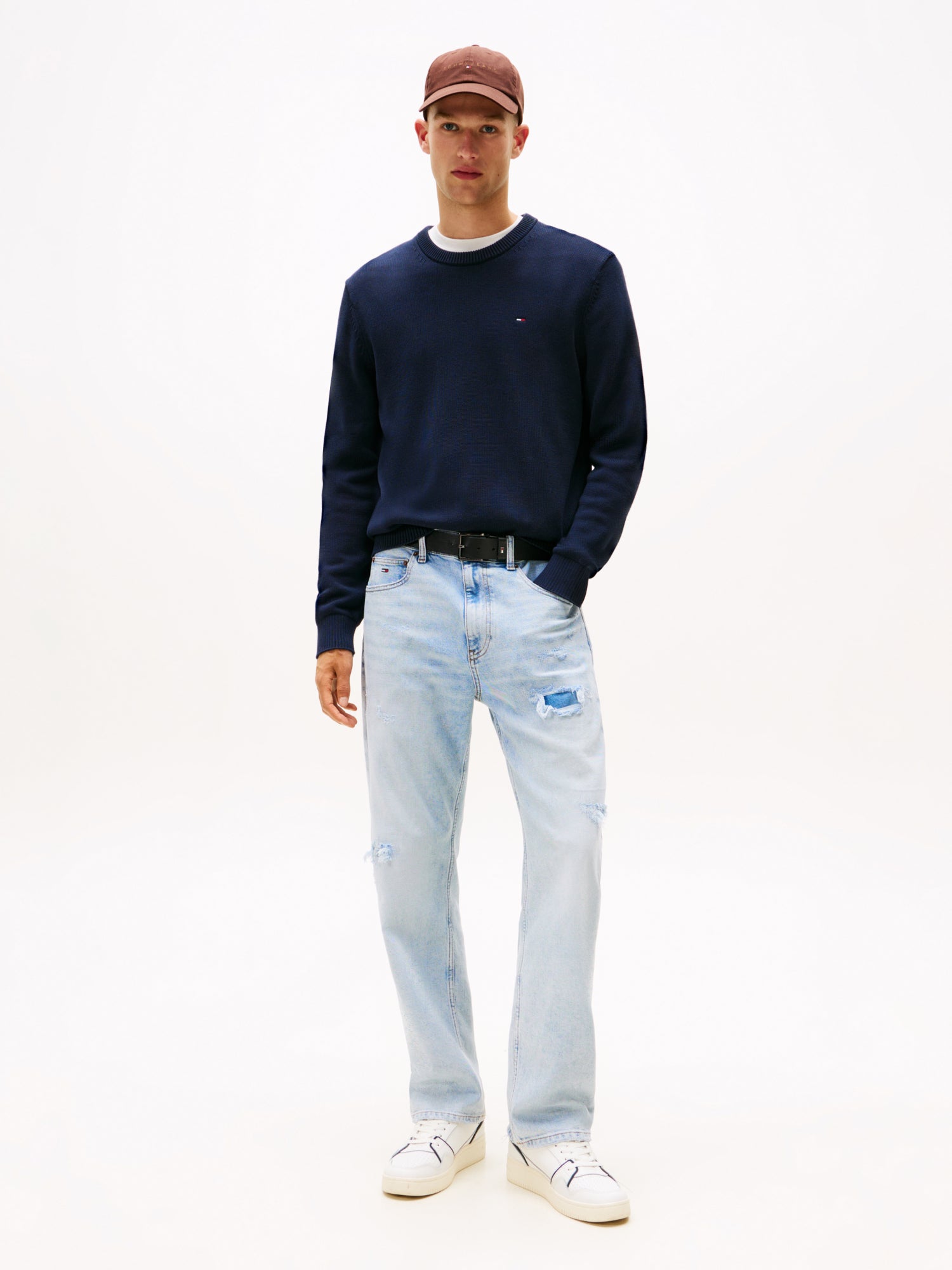 Tommy Jeans Pullover  dunkelblau