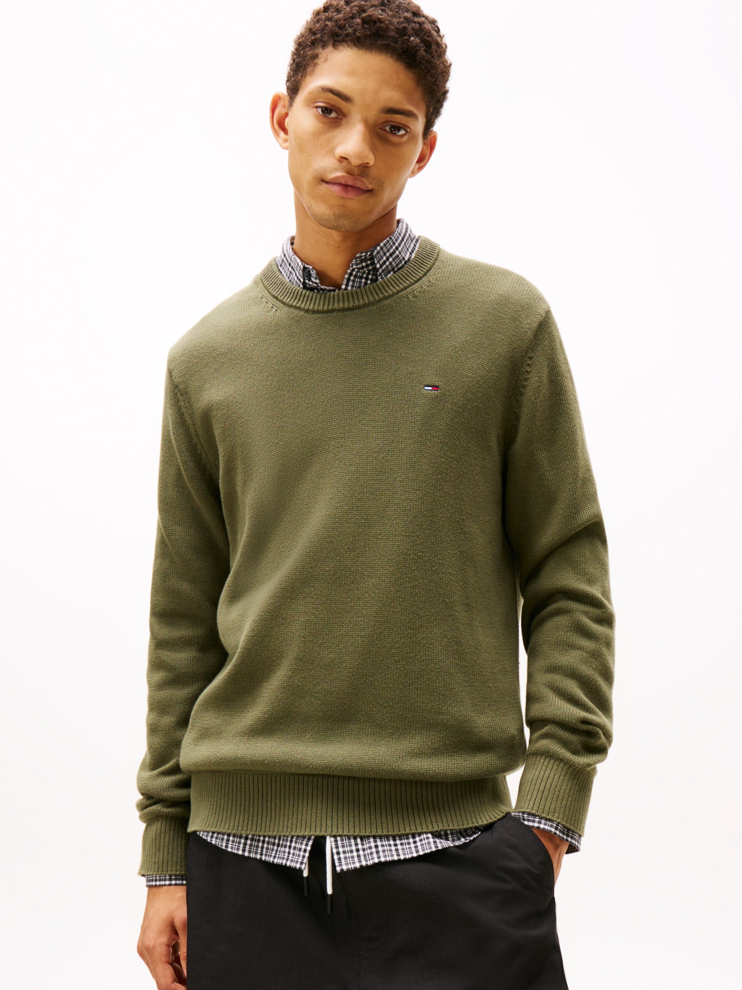 Tommy Jeans Pullover  grün