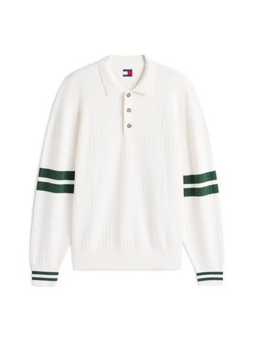 Pullover mit Streifen am Ärmel