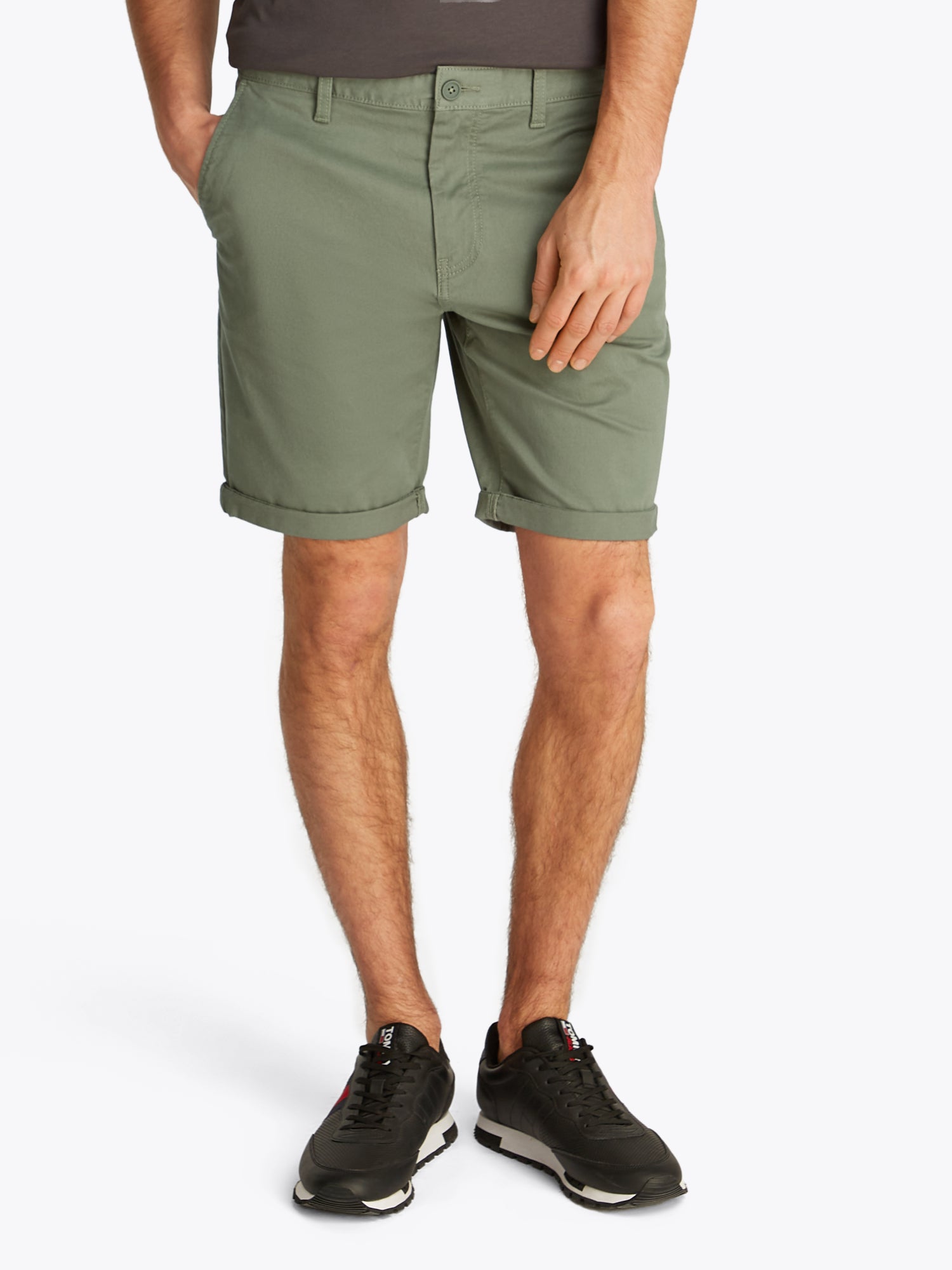 Tommy Jeans Shorts  grün