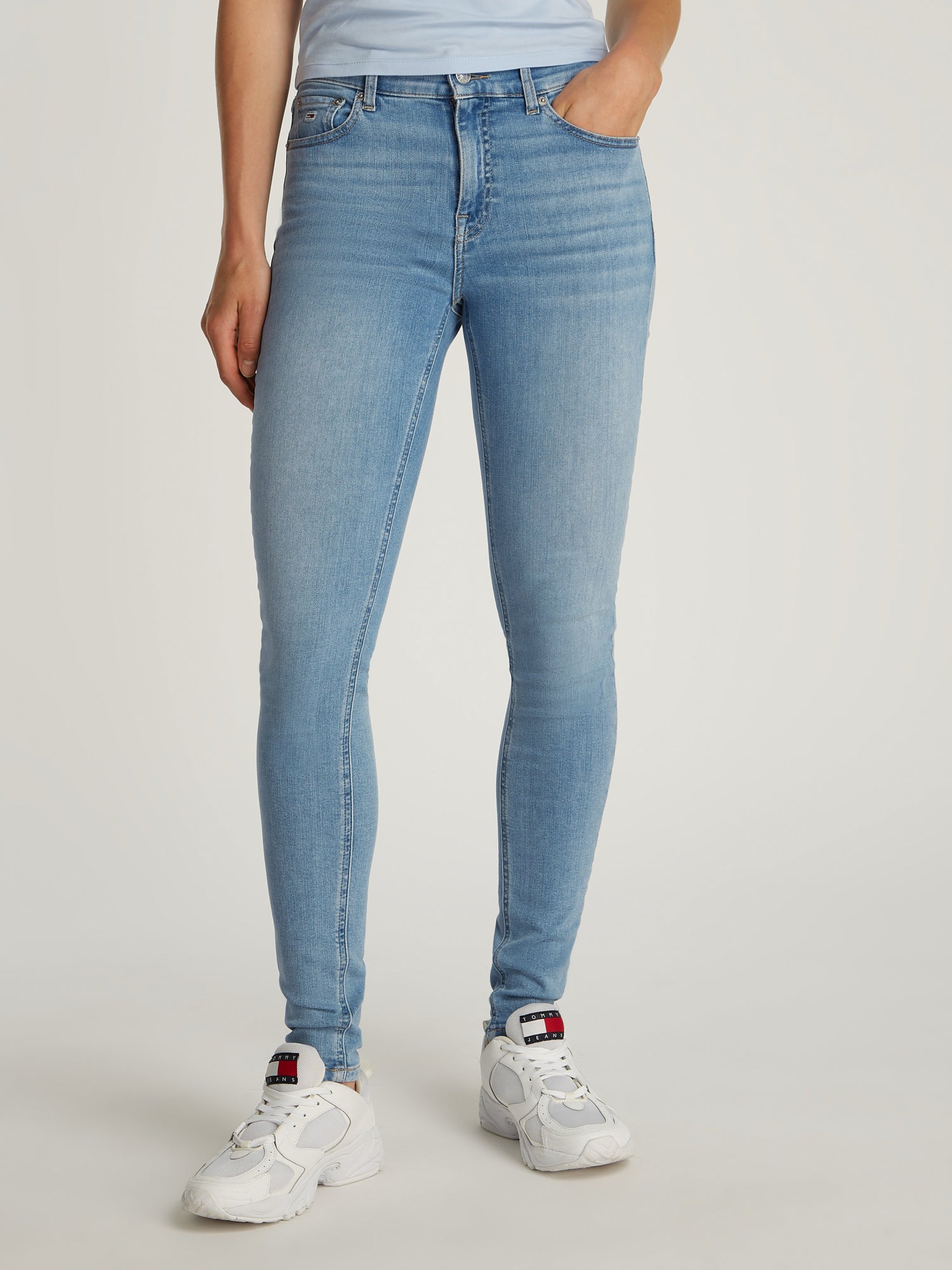Tommy Jeans Skinny, Slim  hellblau