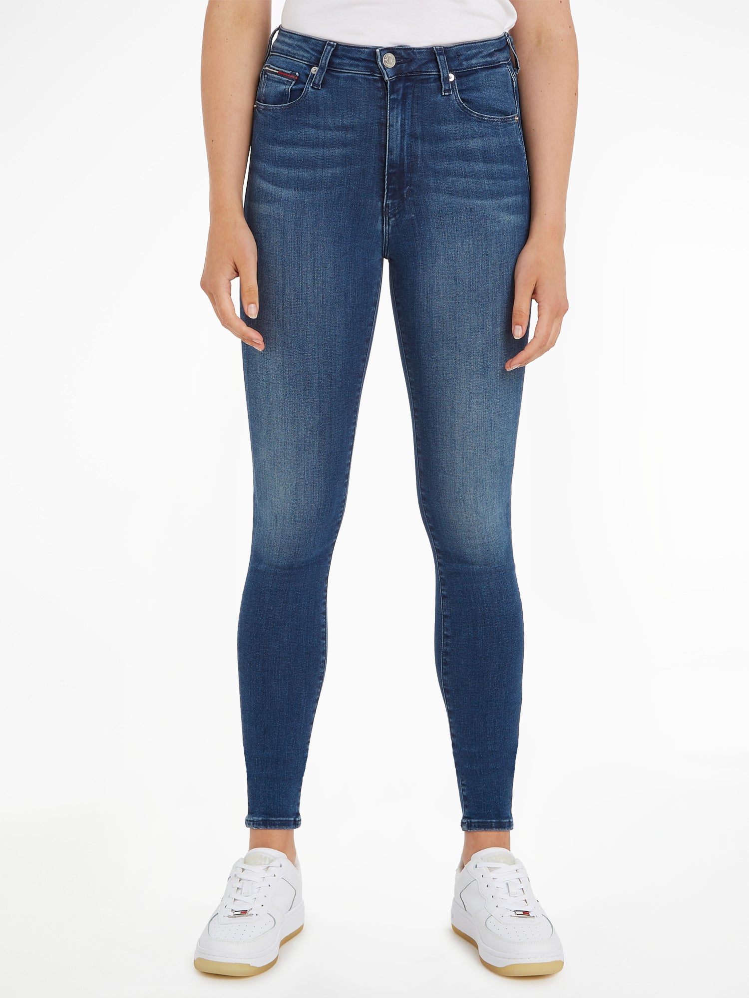 Tommy Jeans Skinny, Slim  dunkelblau