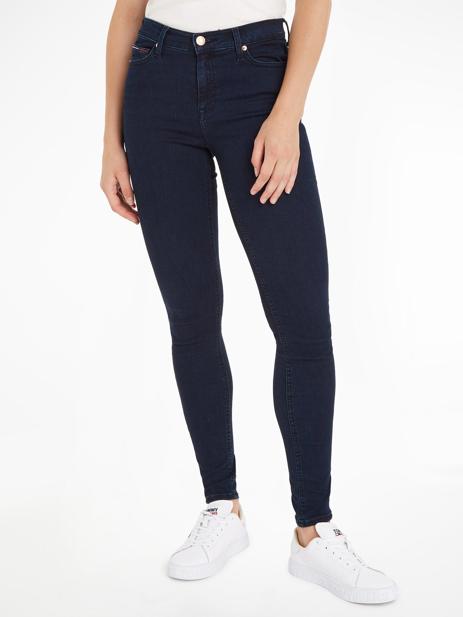Tommy Jeans Skinny, Slim  dunkelblau
