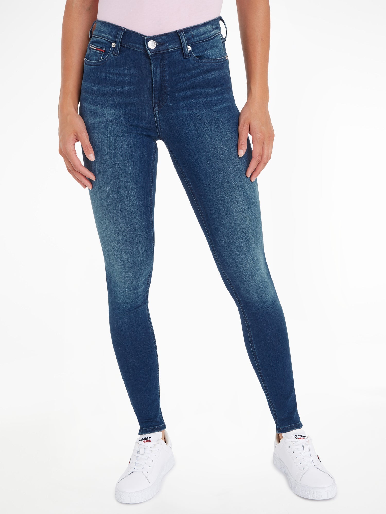 Tommy Jeans Skinny, Slim  dunkelblau