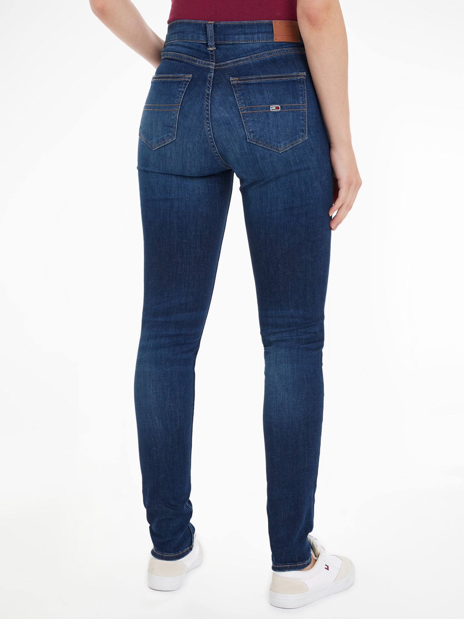 Tommy Jeans Skinny, Slim  dunkelblau