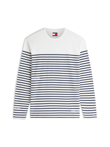 Sweatshirt gestreift
