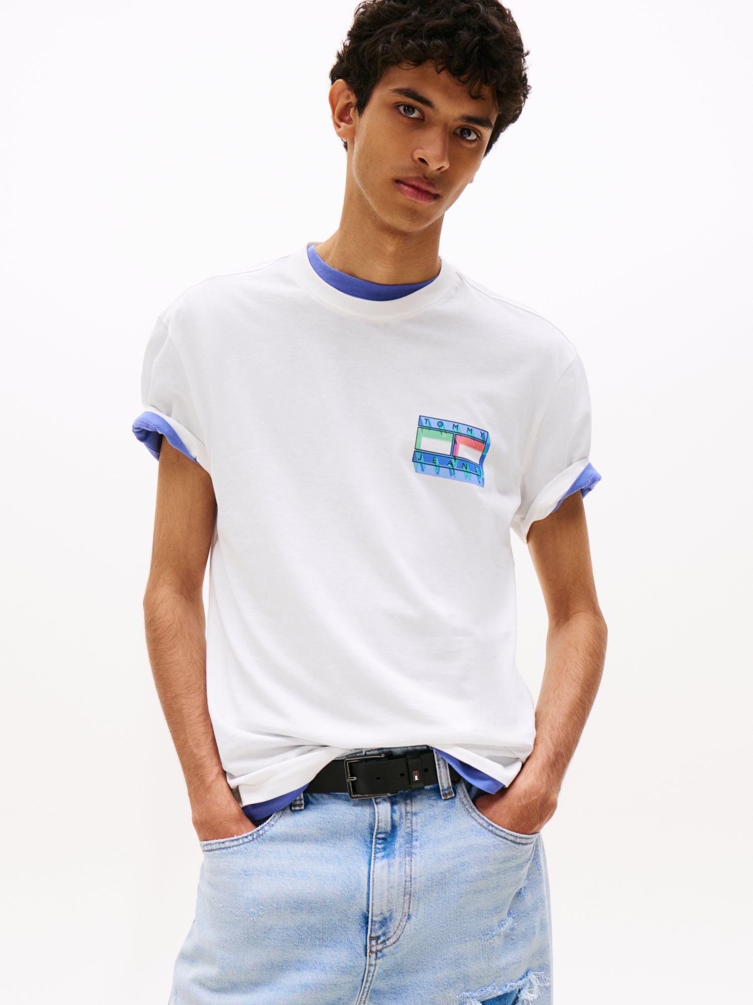 Tommy Jeans T-Shirts  ecru