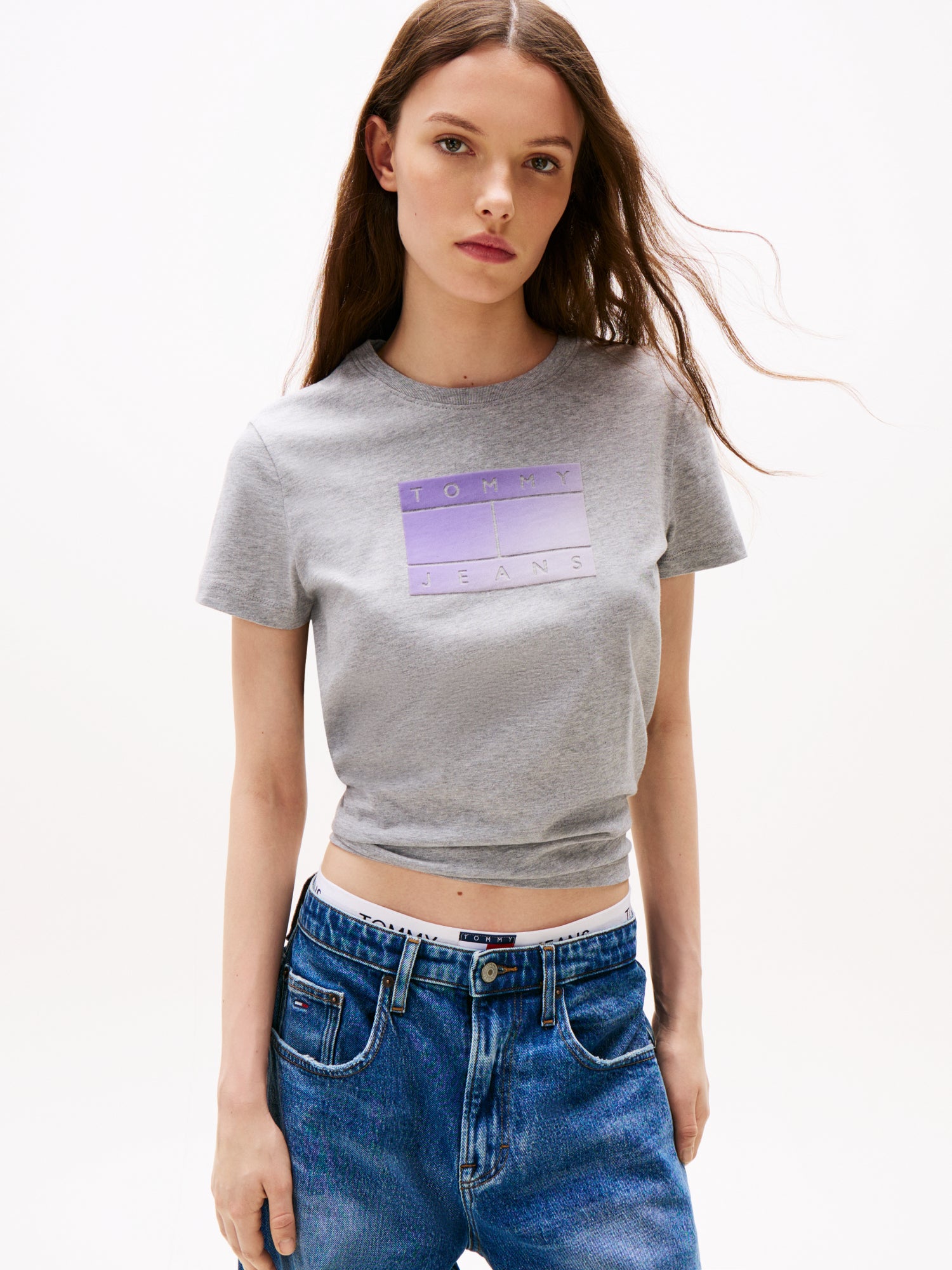 Tommy Jeans T-Shirts  grau