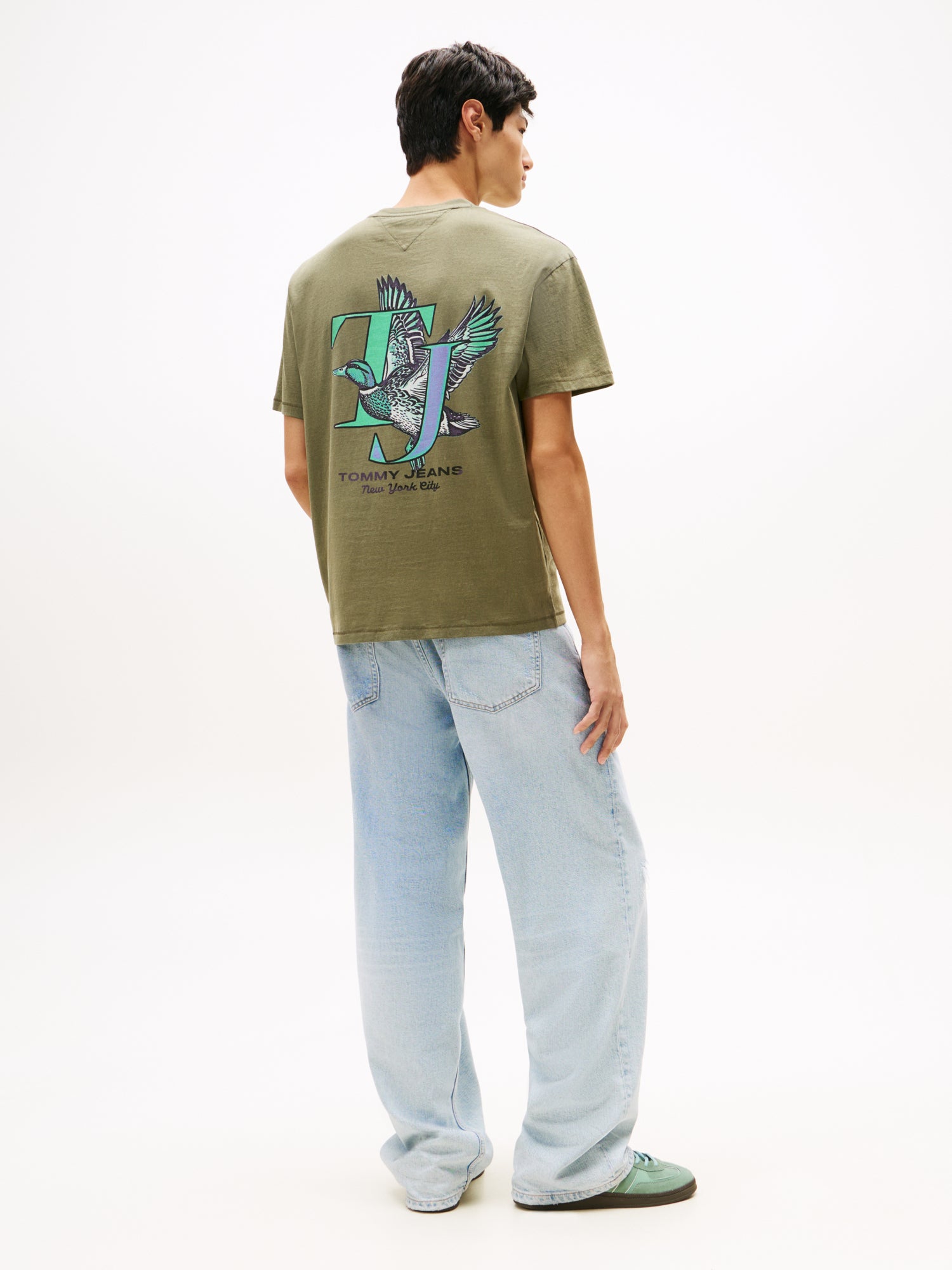 Tommy Jeans T-Shirts  grün