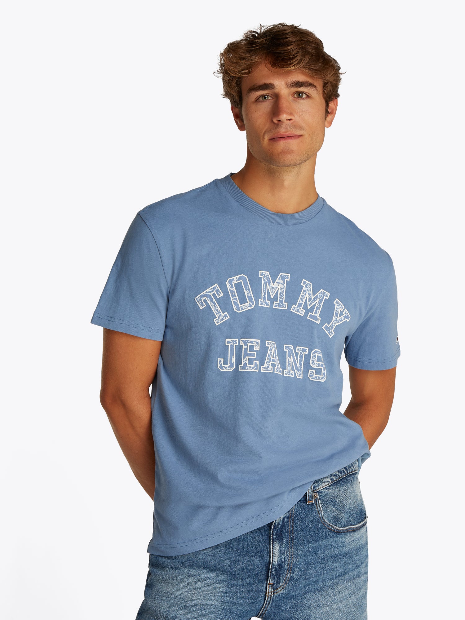 Tommy Jeans T-Shirts  hellblau