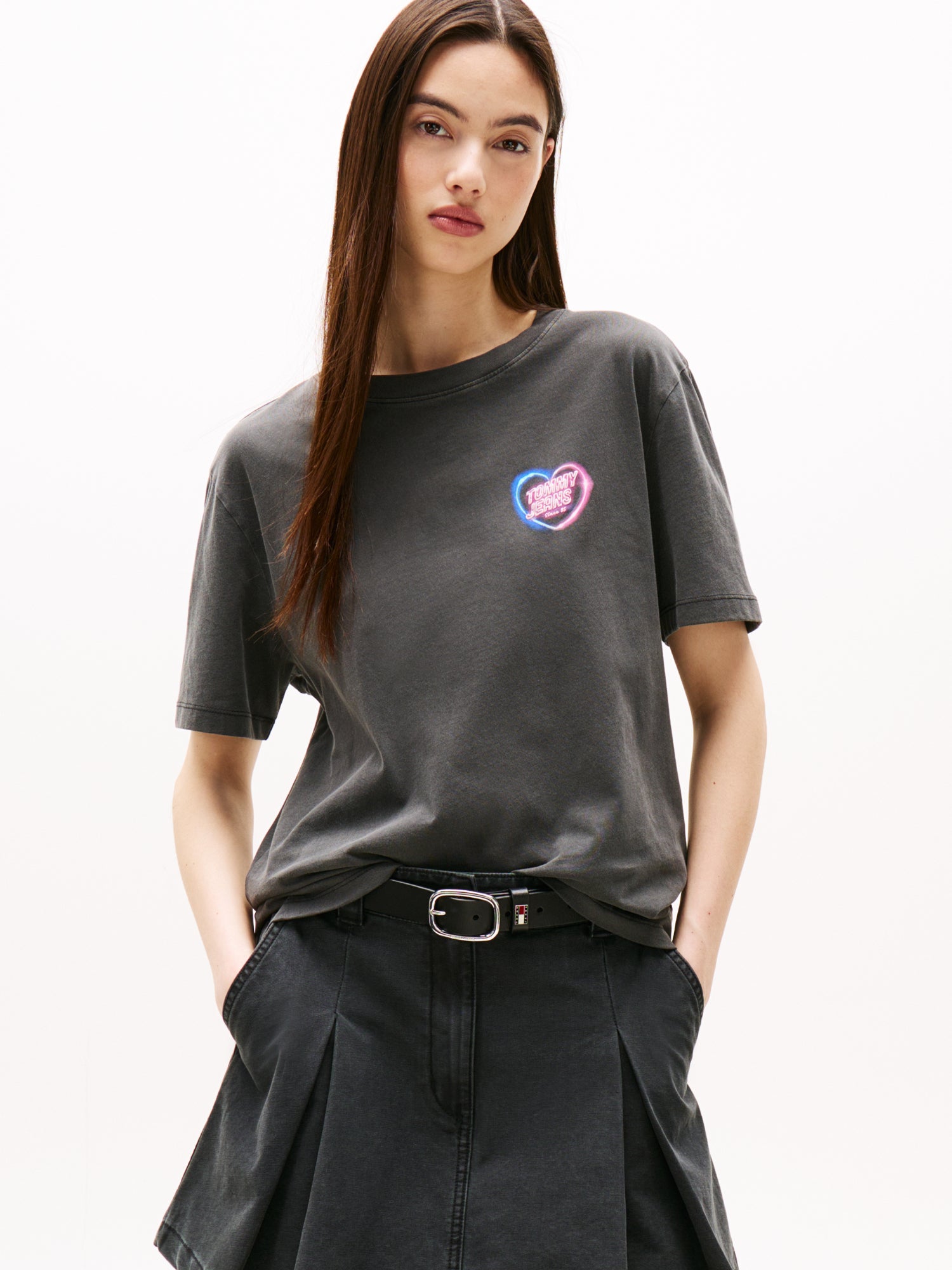 Tommy Jeans T-Shirts  schwarz
