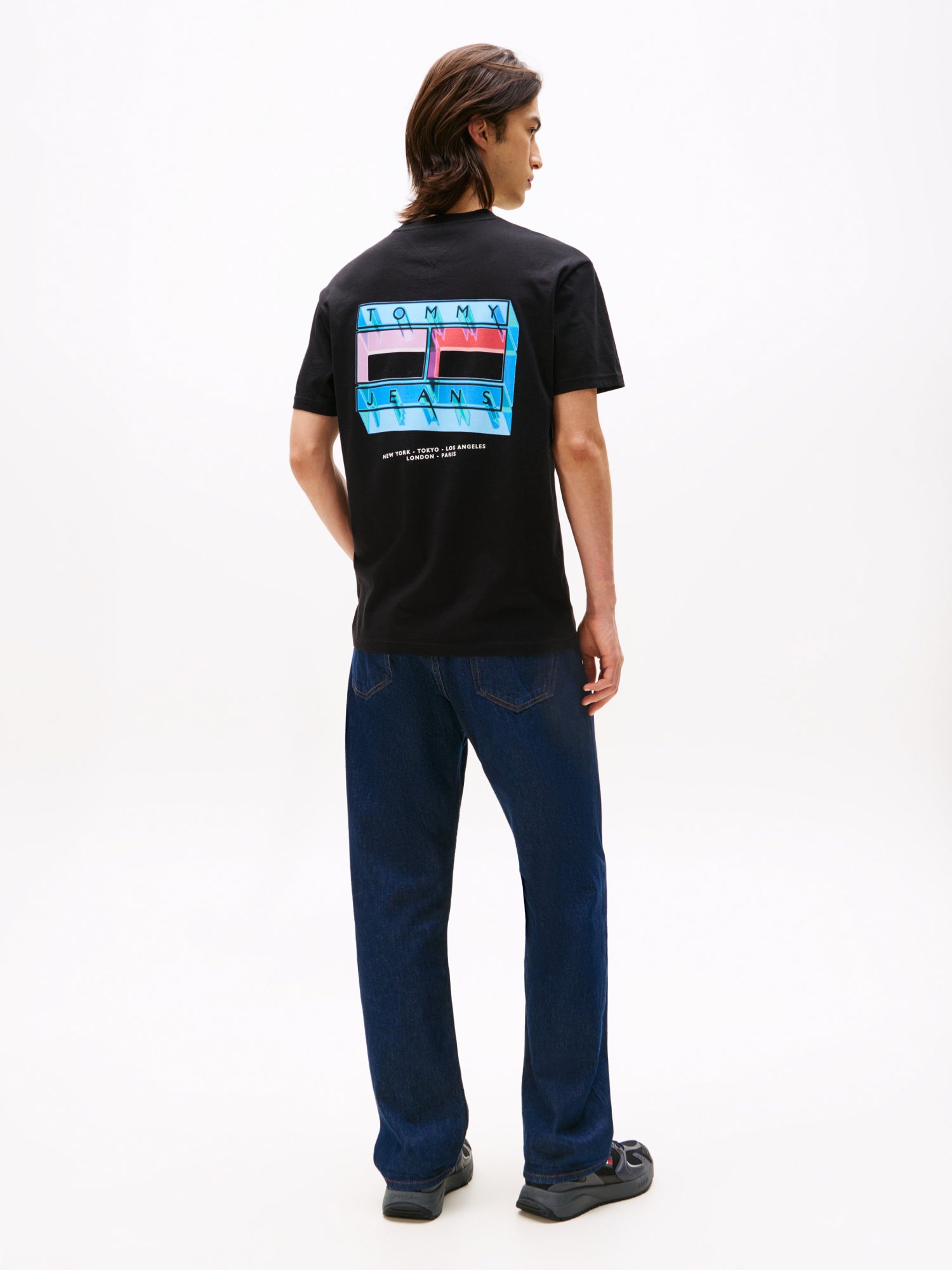 Tommy Jeans T-Shirts  schwarz