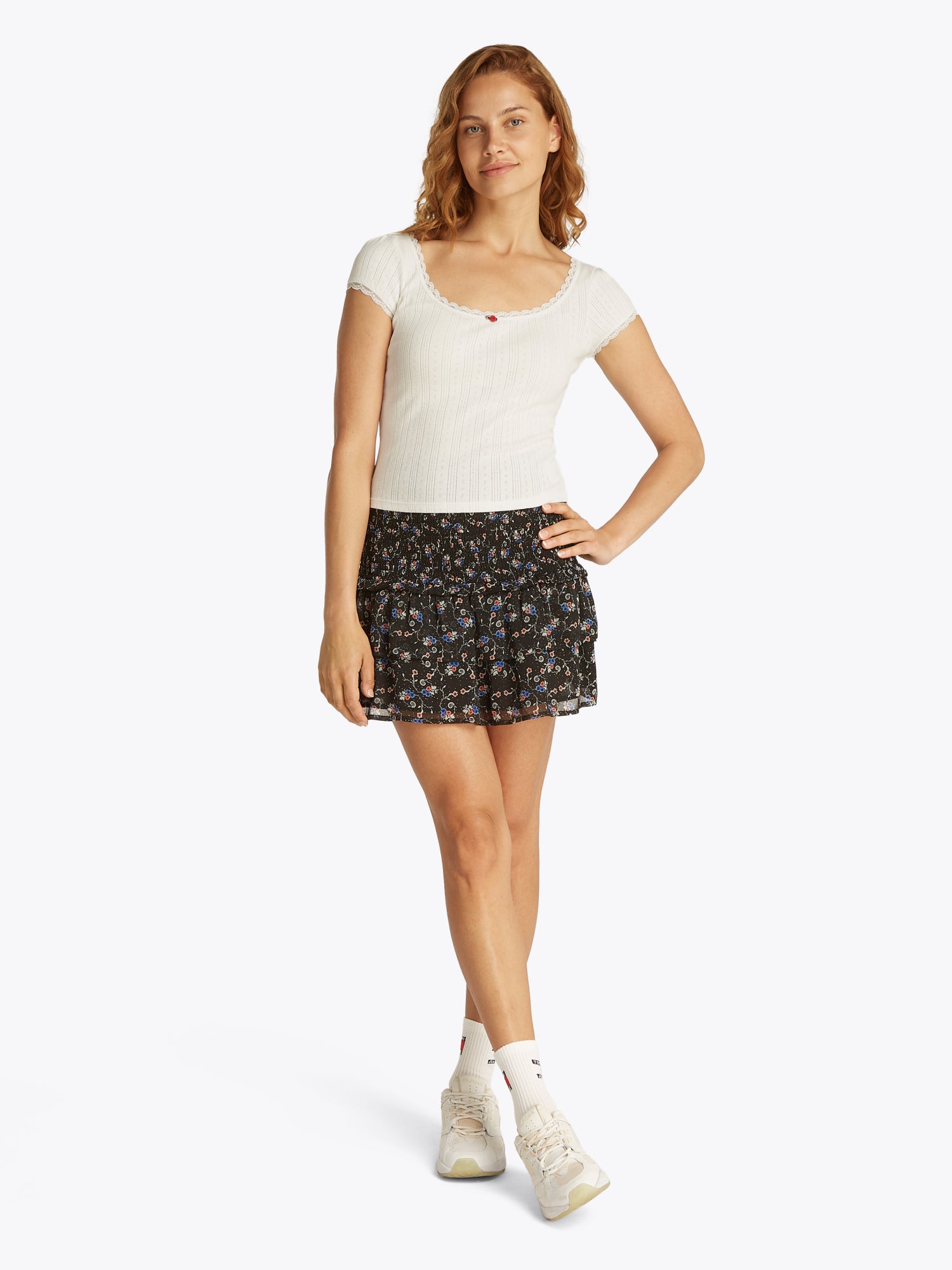 Tommy Jeans T-Shirts  weiß