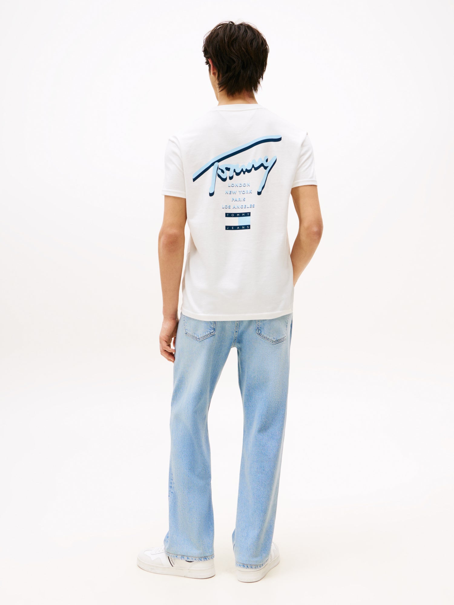 Tommy Jeans T-Shirts  weiß