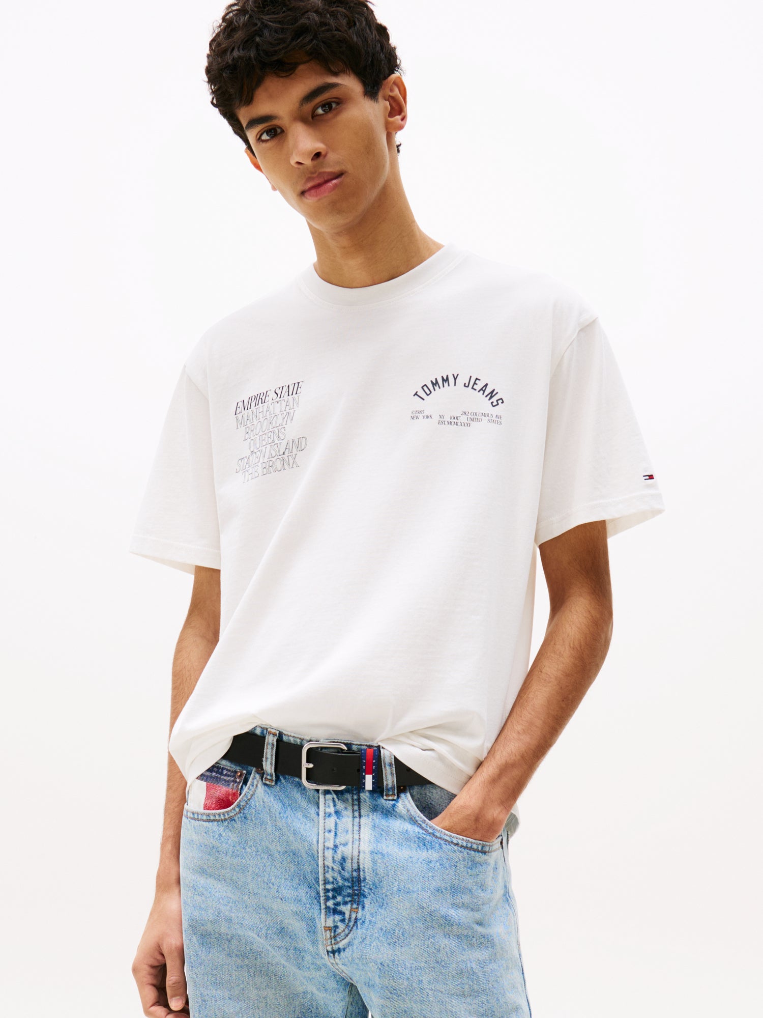 Tommy Jeans T-Shirts  weiß