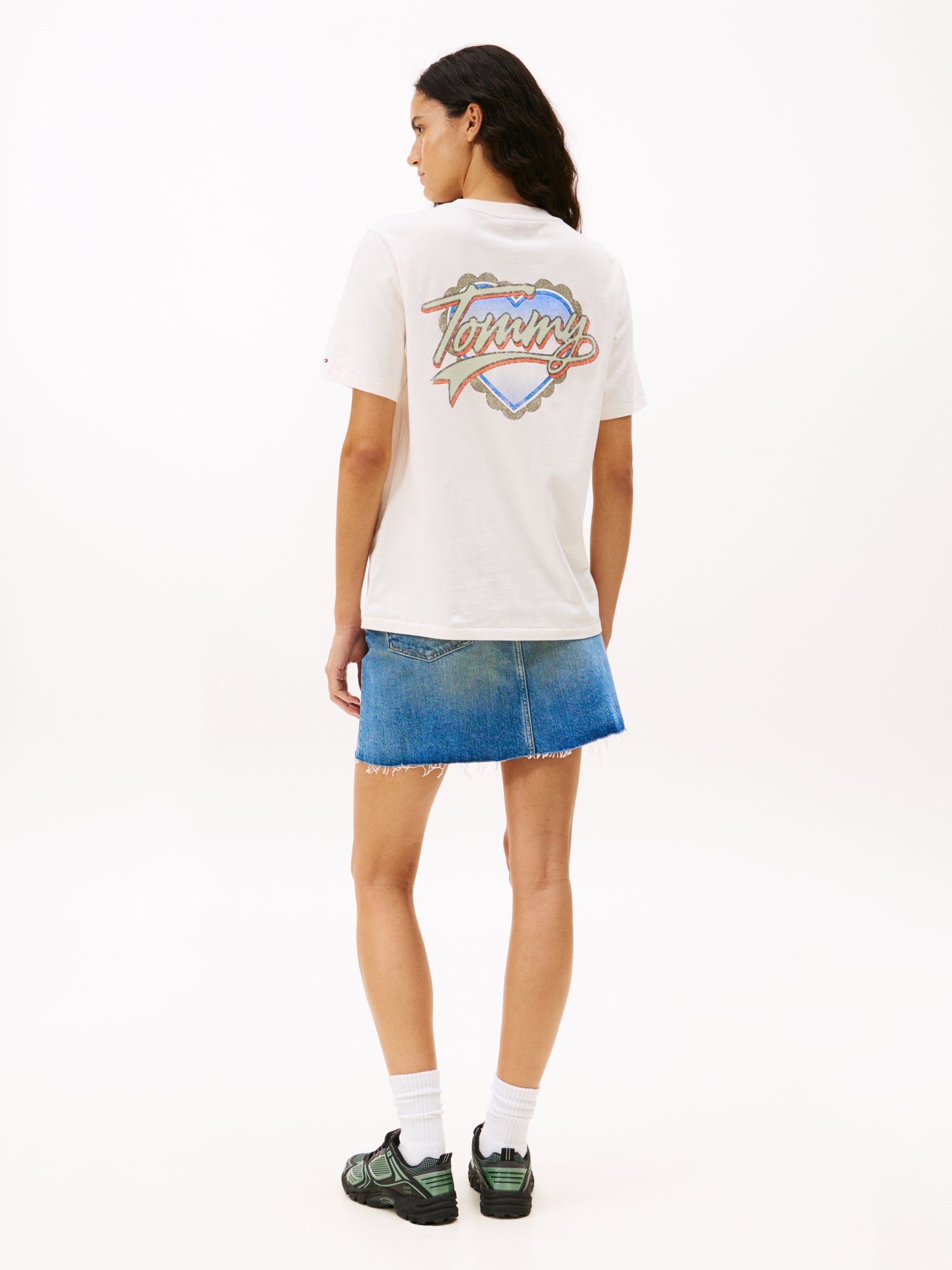 Tommy Jeans T-Shirts  weiß