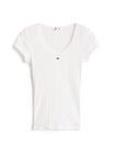 Tommy Jeans T-Shirts  weiß