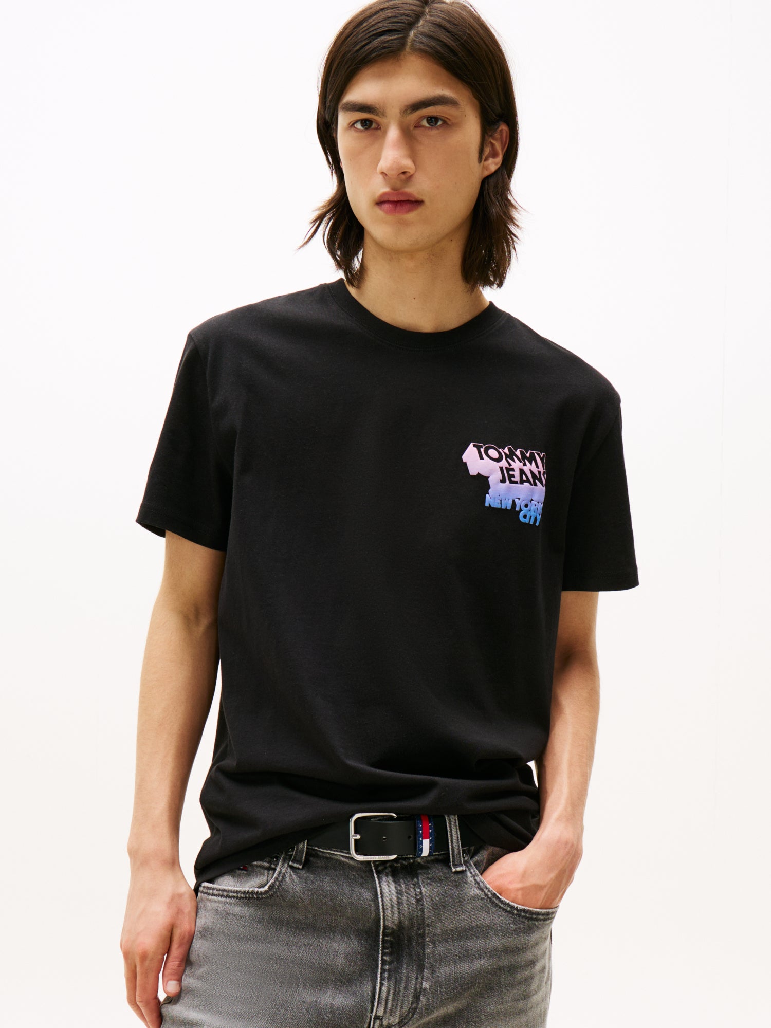 Tommy Jeans T-Shirts  schwarz