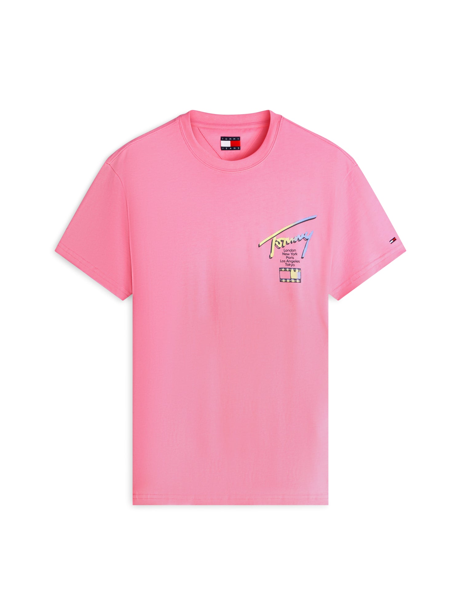 Tommy Jeans T-Shirts  pink