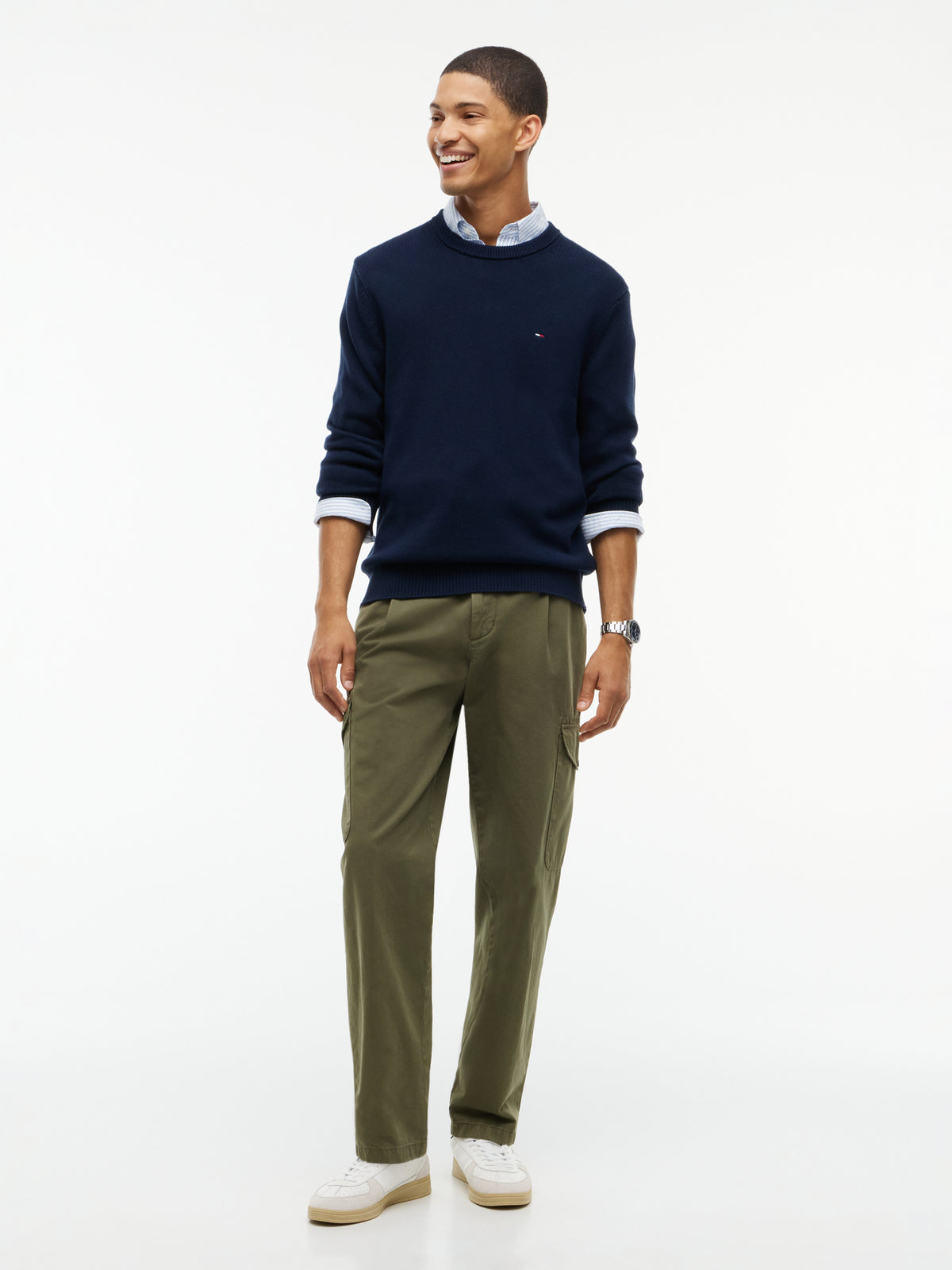 Tommy Jeans Pullover  dunkelblau
