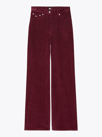 Weite Cord-Hose