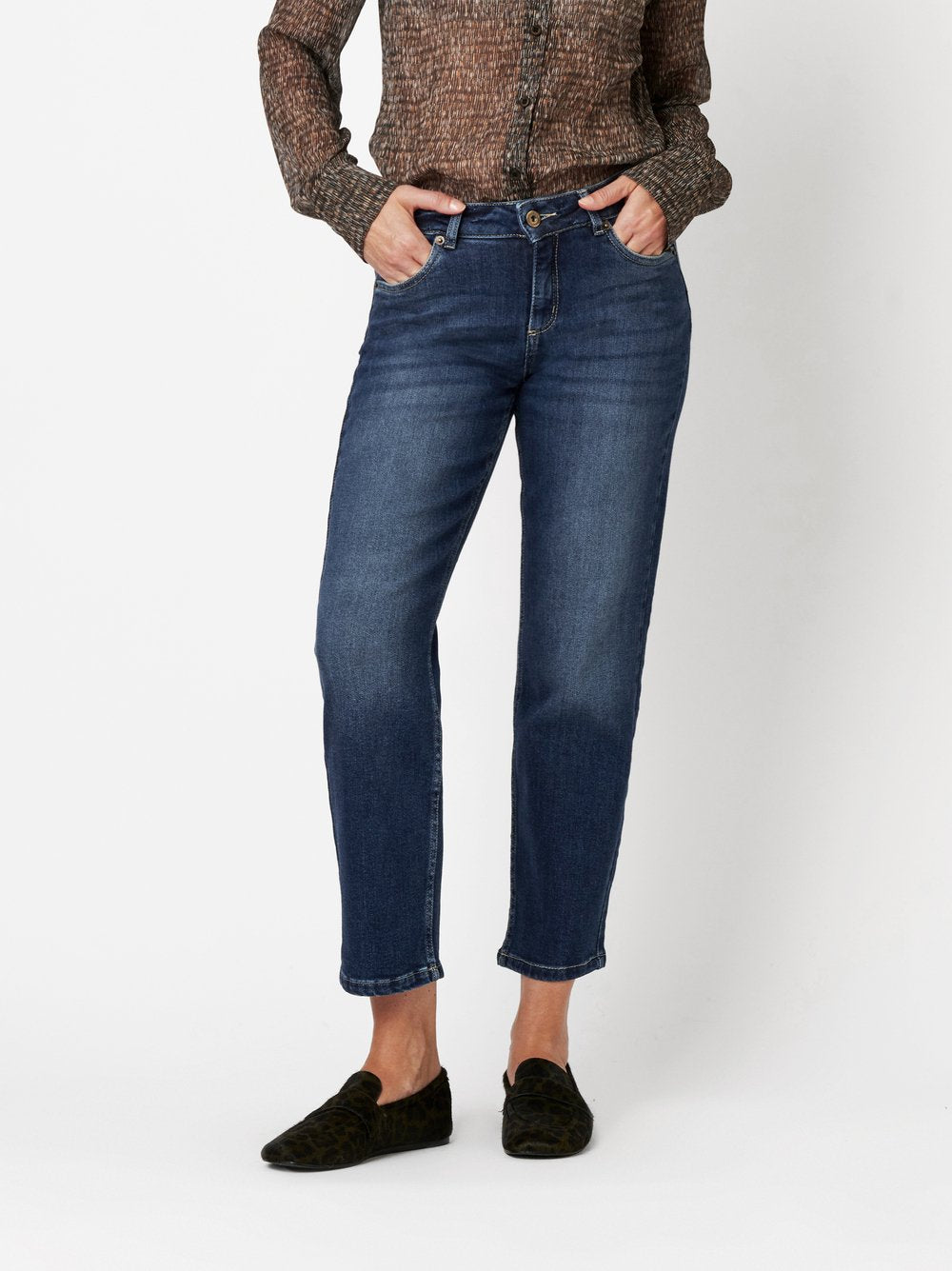 Toni Skinny, Slim  dunkelblau