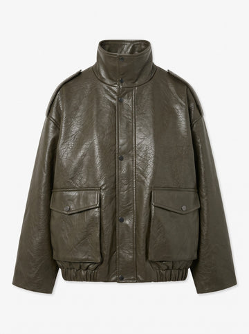 TSTOMA Bomberjacke mit Stehkragen u