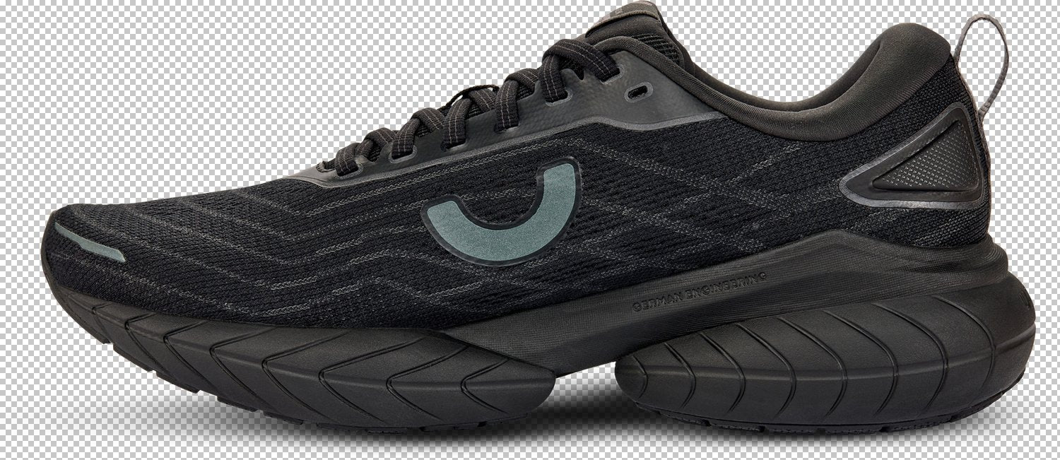 True Motion Sportschuhe  schwarz