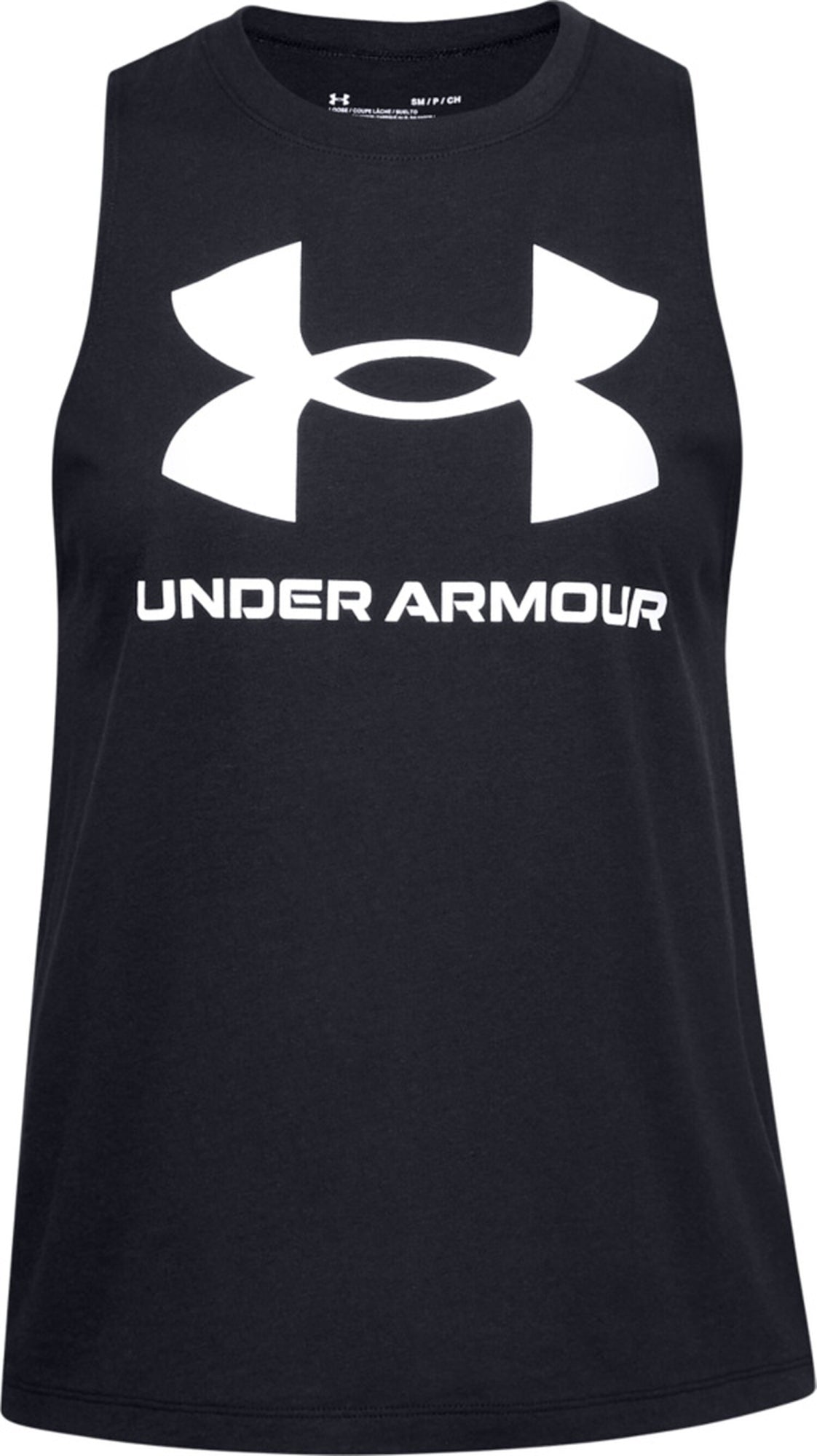 Under Armour Tops  schwarz