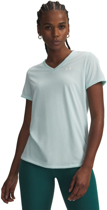 UNDER ARMOUR Damen Shirt TECH SSV- SOLID